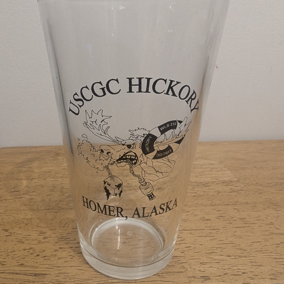 USCGC Hickory Glass Tumbler - Picture 2 of 3